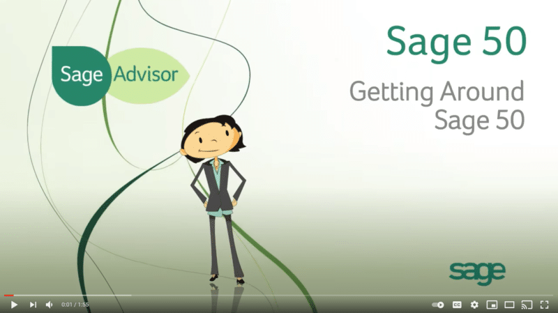 Getting Around Sage 50 Accounting