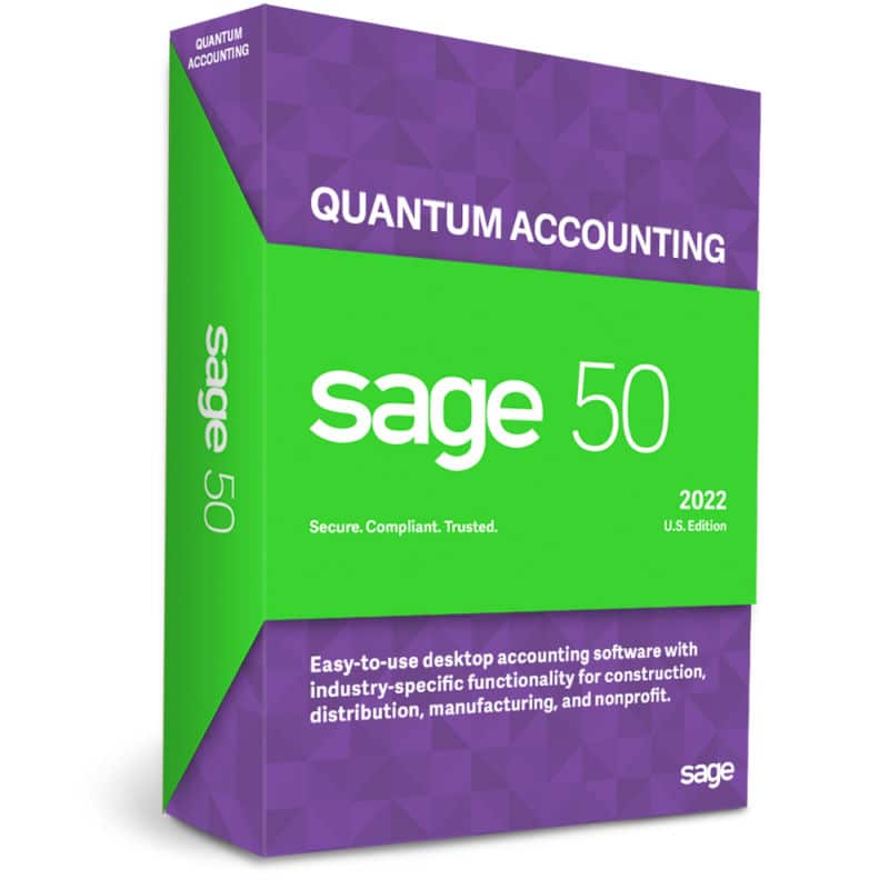 Sage 50 Quantum 2022 Buy Now for Big Savings
