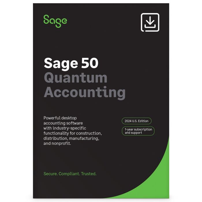 Sage 50 Quantum Accounting 2024