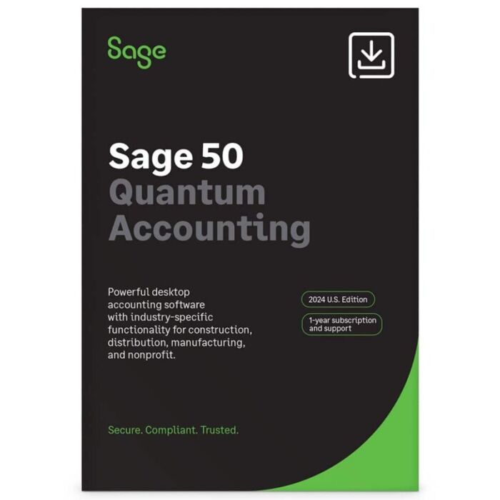 Sage 50 Quantum Accounting 2024