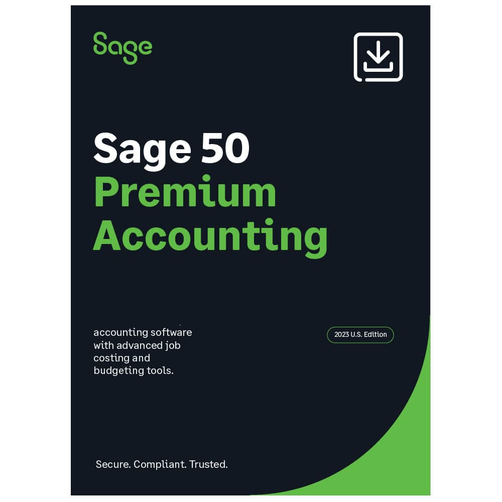 Sage 50 Premium 2023 Big Savings Today